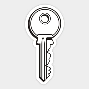 Simple Key Sticker